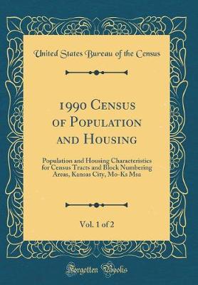 Book cover for 1990 Census of Population and Housing, Vol. 1 of 2