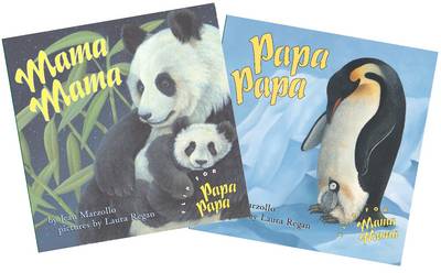 Book cover for Mama Mama/Papa Papa Flip Board Book