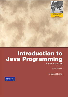 Book cover for Introduction to Java Programming, Brief