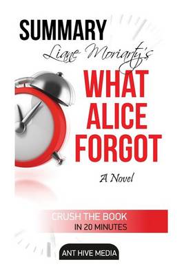 Book cover for Liane Moriarty's What Alice Forgot Summary