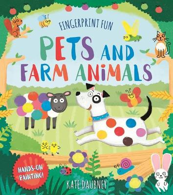 Book cover for Fingerprint Fun: Pets and Farm Animals