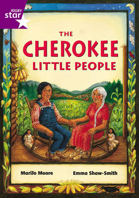 Book cover for The Cherokee Little People