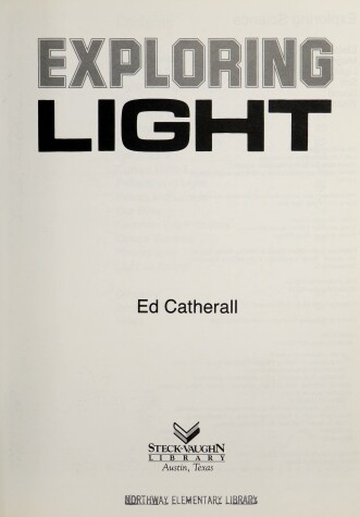 Book cover for Exploring Light