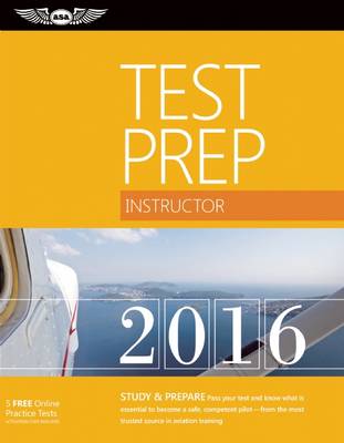 Book cover for Instructor Test Prep 2016