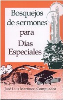 Cover of Bosquejos de Sermones Para Dias Especiales