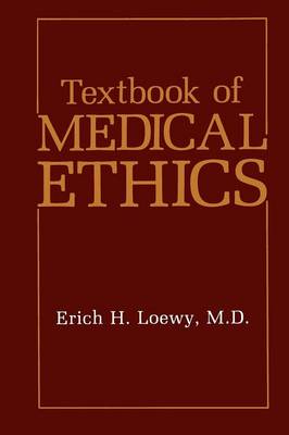 Book cover for Textbook of Medical Ethics