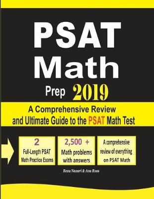 Book cover for PSAT Math Prep 2019