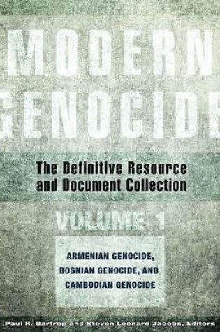 Cover of Modern Genocide [4 volumes]