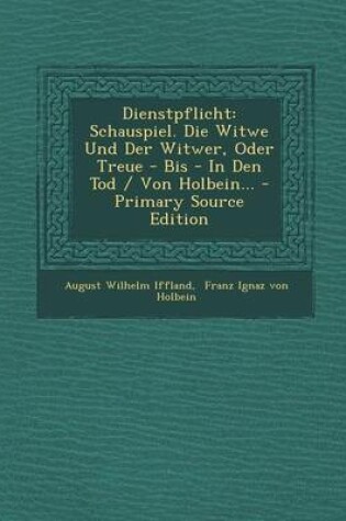 Cover of Dienstpflicht