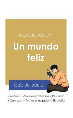 Book cover for Guia de lectura Un mundo feliz de Aldous Huxley (analisis literario de referencia y resumen completo)