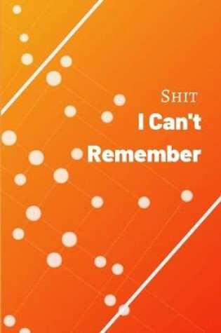 Cover of Shit I Can't Remember