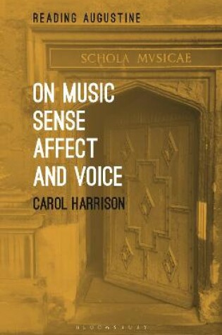 Cover of On Music, Sense, Affect and Voice