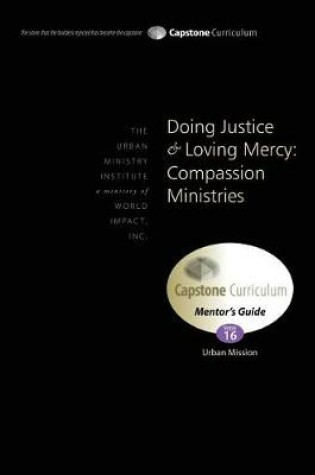 Cover of Doing Justice and Loving Mercy