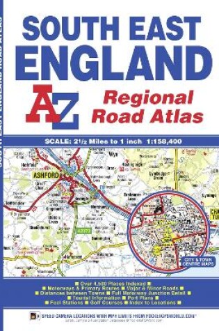 Cover of South East England Regional A-Z Road Atlas