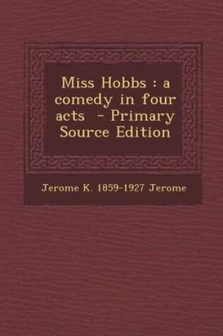 Cover of Miss Hobbs