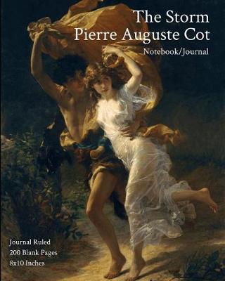 Book cover for The Storm - Pierre Auguste Cot - Notebook/Journal