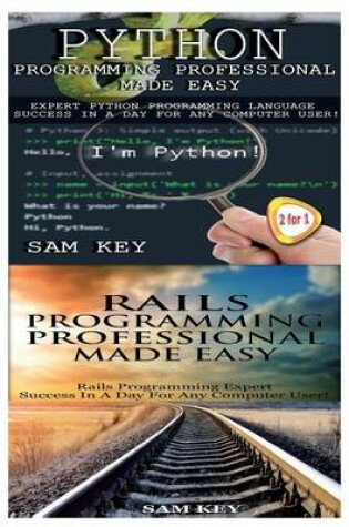 Cover of Python Programming Professional Made Easy & Rails Programming Professional Made Easy