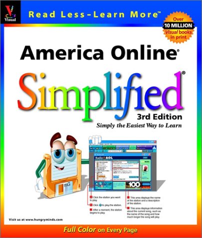 Book cover for America Online Simplified