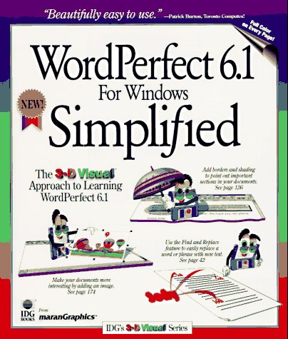 Book cover for Wordperfect 6.1 for Windows Simplified