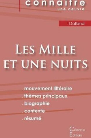 Cover of Fiche de lecture Les Mille et une nuits (Analyse litteraire de reference et resume complet)