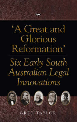 Book cover for A Great and Glorious Reformation