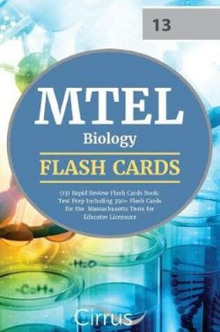 Cover of MTEL Biology (13) Rapid Review Flash Cards Book