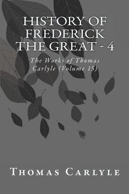 Book cover for History of Frederick the Great - 4