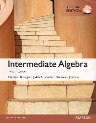 Book cover for Intermediate Algebra OLP with etext, Global Edition