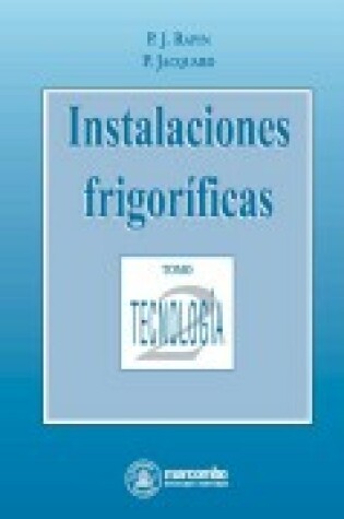 Cover of Instalaciones Frigorificas