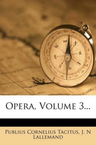 Cover of Opera, Volume 3...