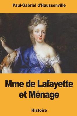Book cover for Mme de Lafayette et Menage