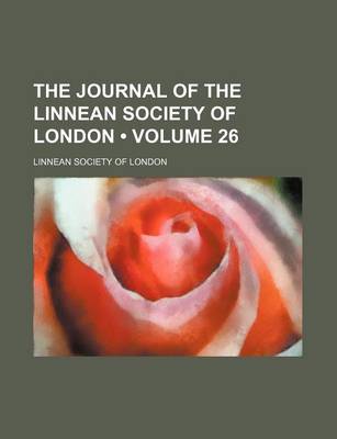 Book cover for Proceedings of the Linnean Society of London Volume 26