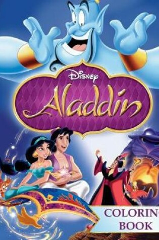 Cover of Aladdin Coloring Book