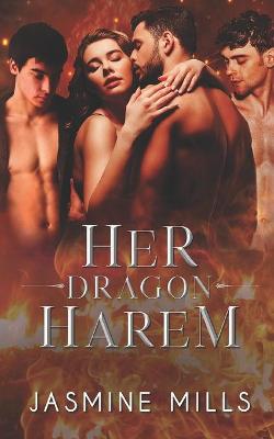 Book cover for Her Dragon Harem