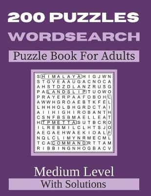 Book cover for 200 Puzzles Wordsearch