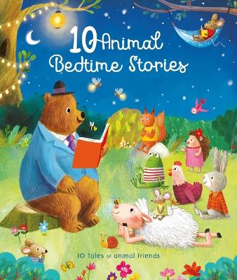 Book cover for 10 Animal Bedtime Stories