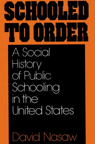 Cover of Schooled to Order