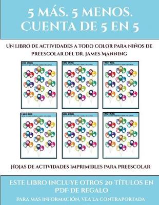 Book cover for Hojas de actividades imprimibles para preescolar (Fichas educativas para niños)