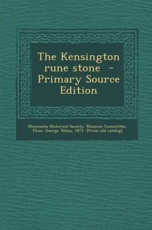 Cover of The Kensington Rune Stone