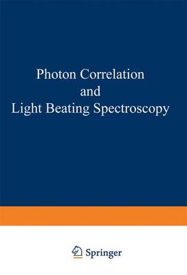 Book cover for Photon Correlation and Light Beating Spectroscopy