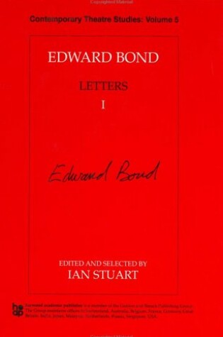 Cover of Edward Bond: Letters 1