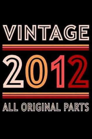 Cover of 2012 All Original Parts