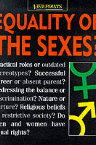 Cover of Equality of the Sexes?