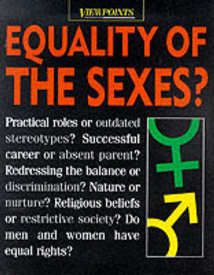 Book cover for Equality of the Sexes?
