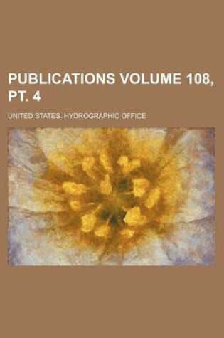 Cover of Publications Volume 108, PT. 4