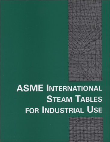 Book cover for ASME International Steam Tables for Industrial Use