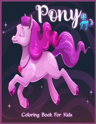 Book cover for Pony Coloring Book
