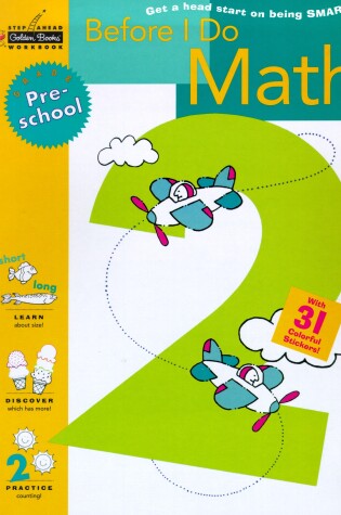 Cover of Before I Do Math (Preschool)