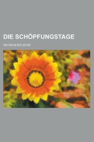 Cover of Die Schopfungstage