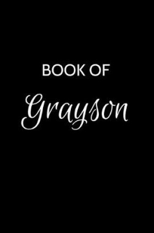 Cover of Book of Grayson